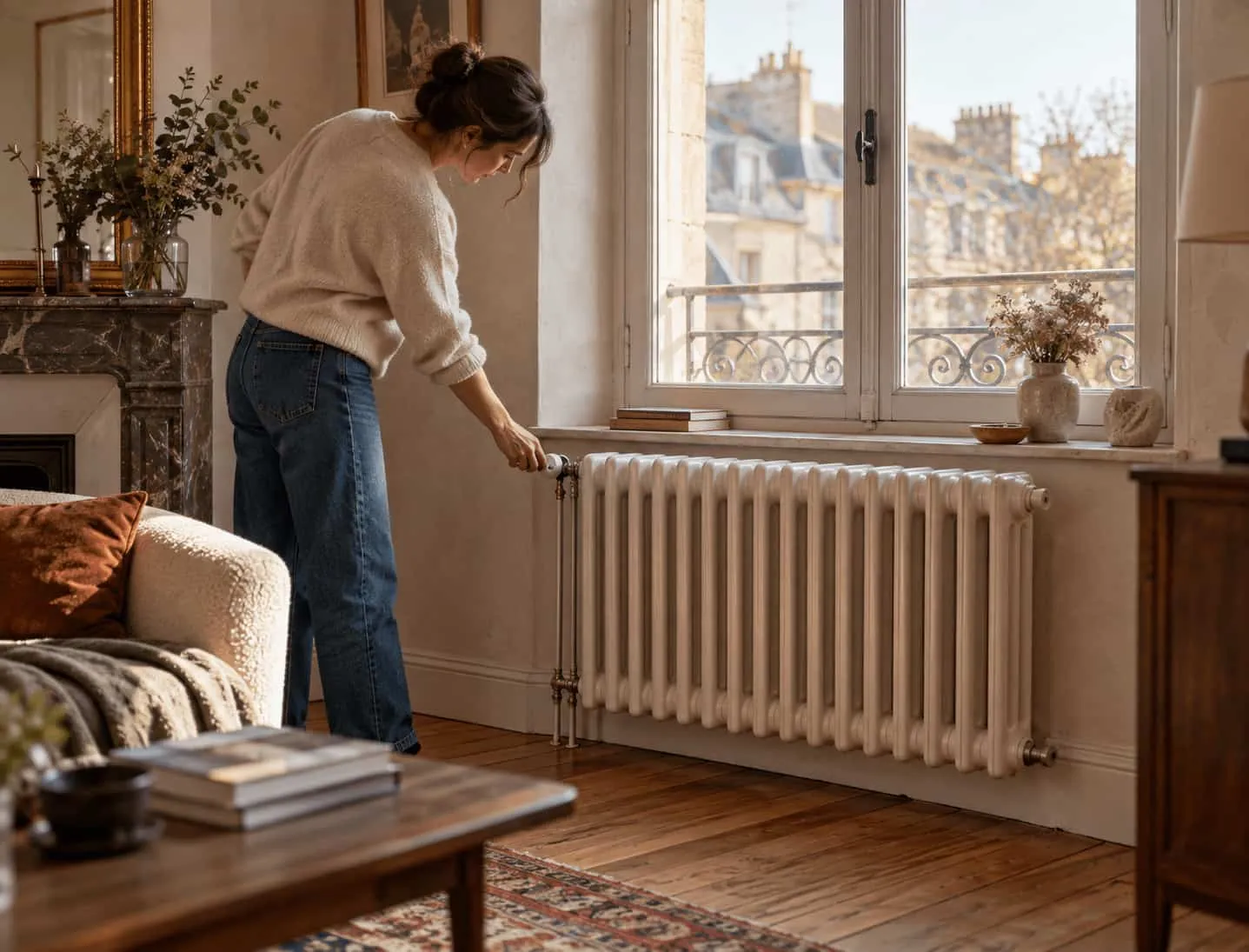Système de chauffage existant pour pompe à chaleur