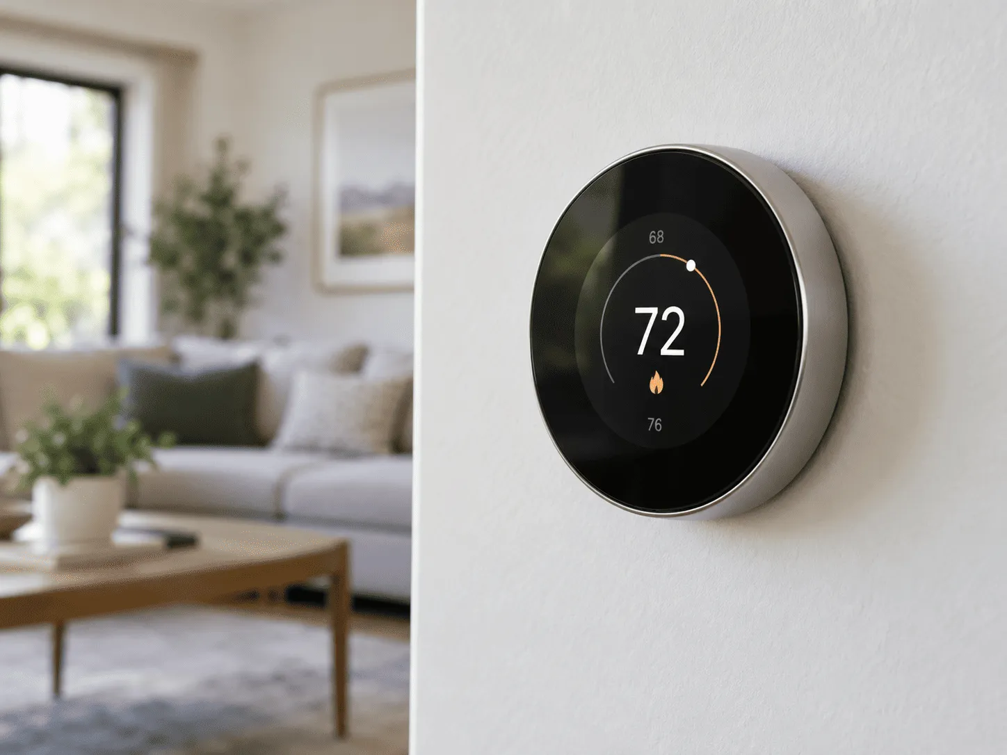 Thermostat intelligent PAC air/air