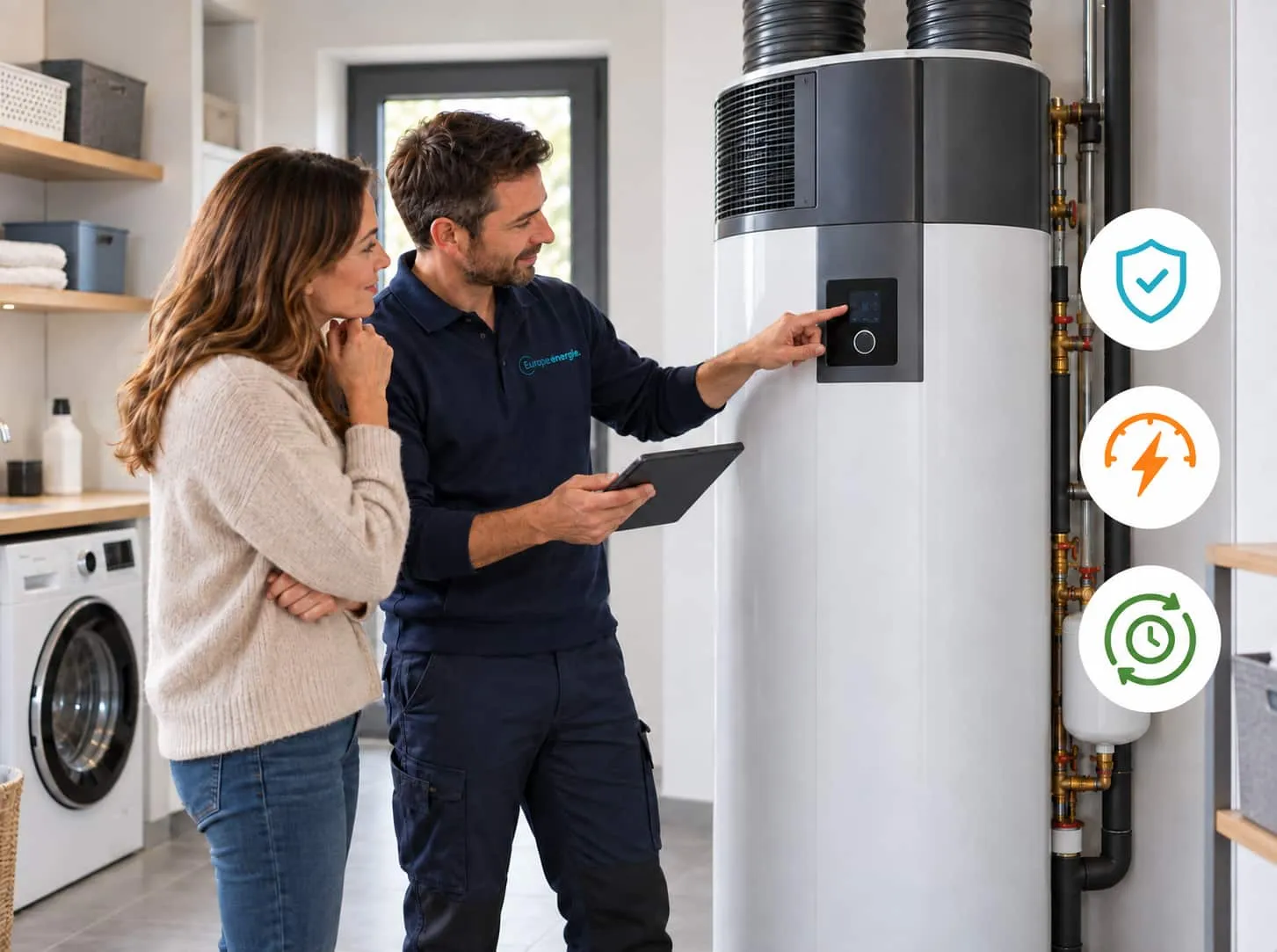 Optimiser énergie chauffe-eau thermodynamique