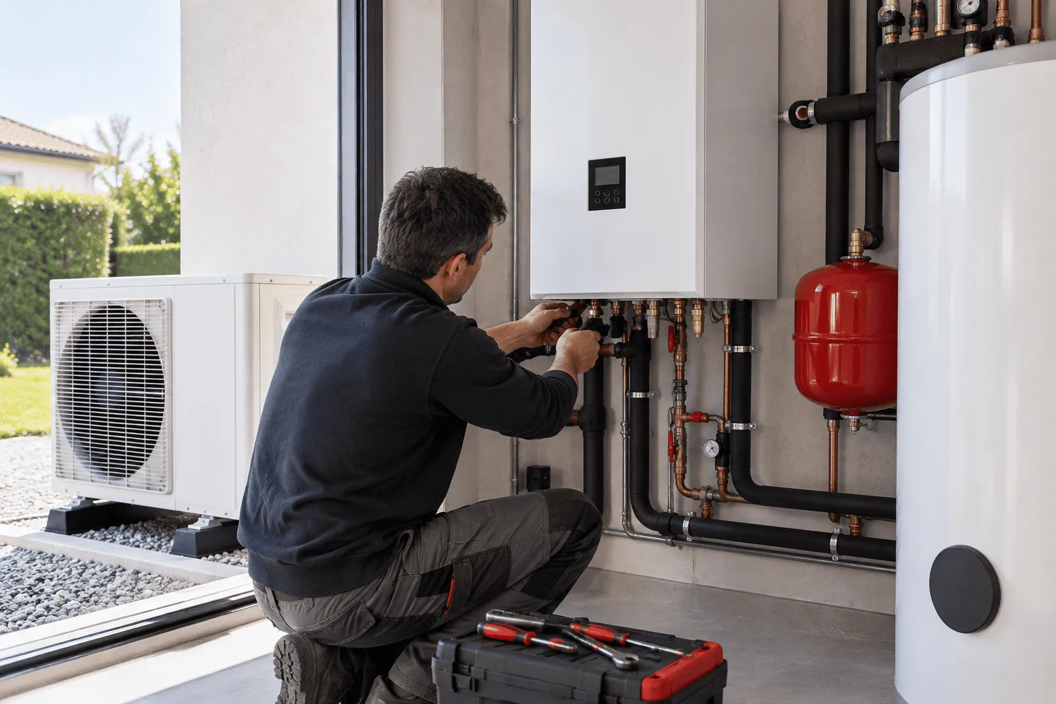 installation pac air-eau