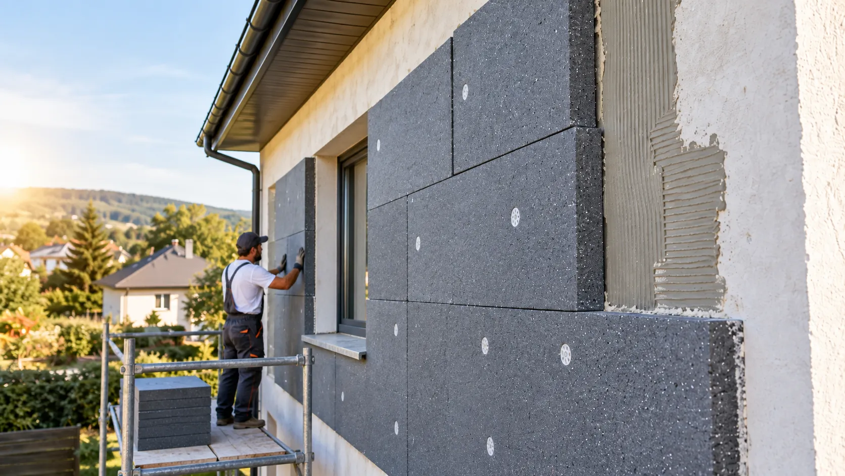 Isolation thermique mur exterieur