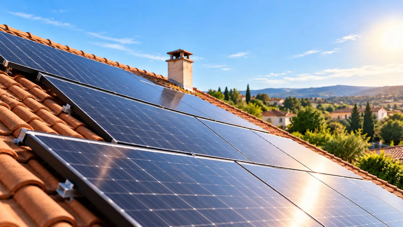 inclinaison panneaux solaires