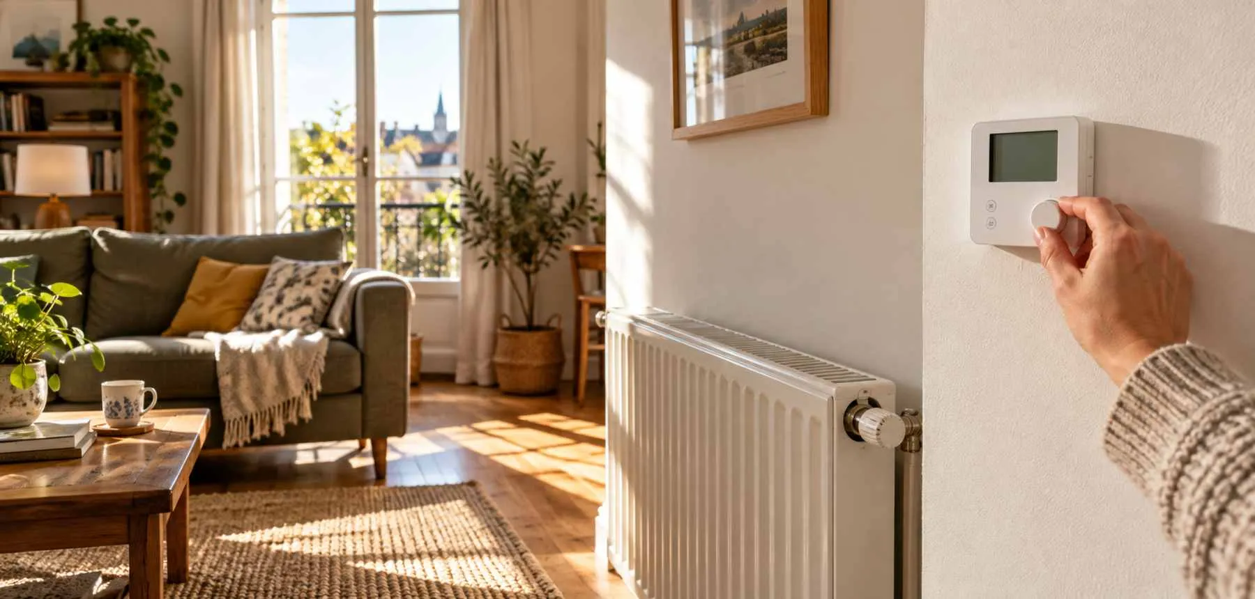 Réglage thermostat