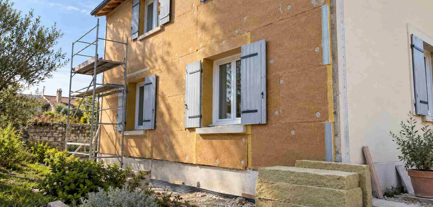 Isolation du mur extérieur