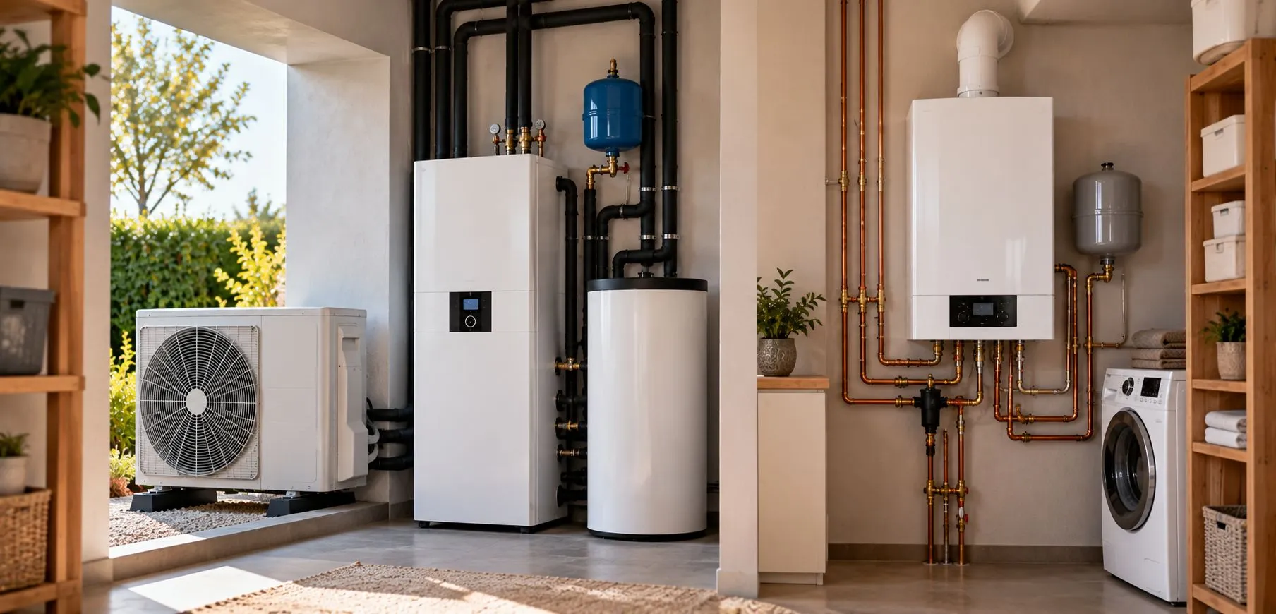 Pompe à chaleur ou chaudière à gaz