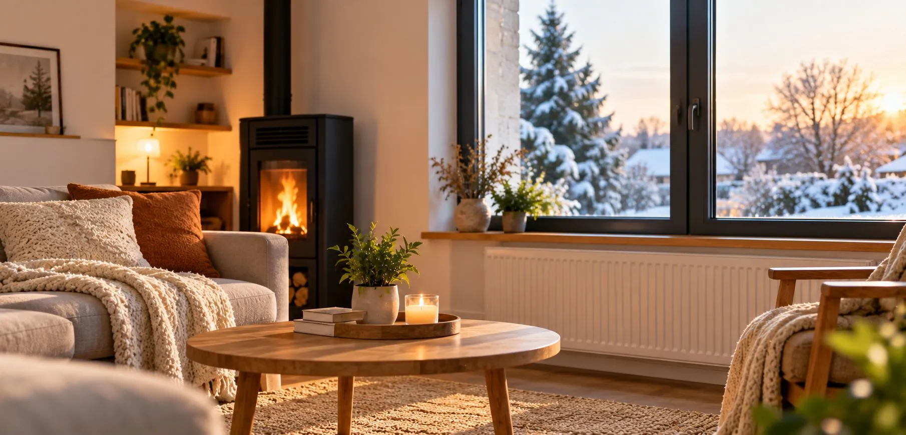 maison isoler hiver