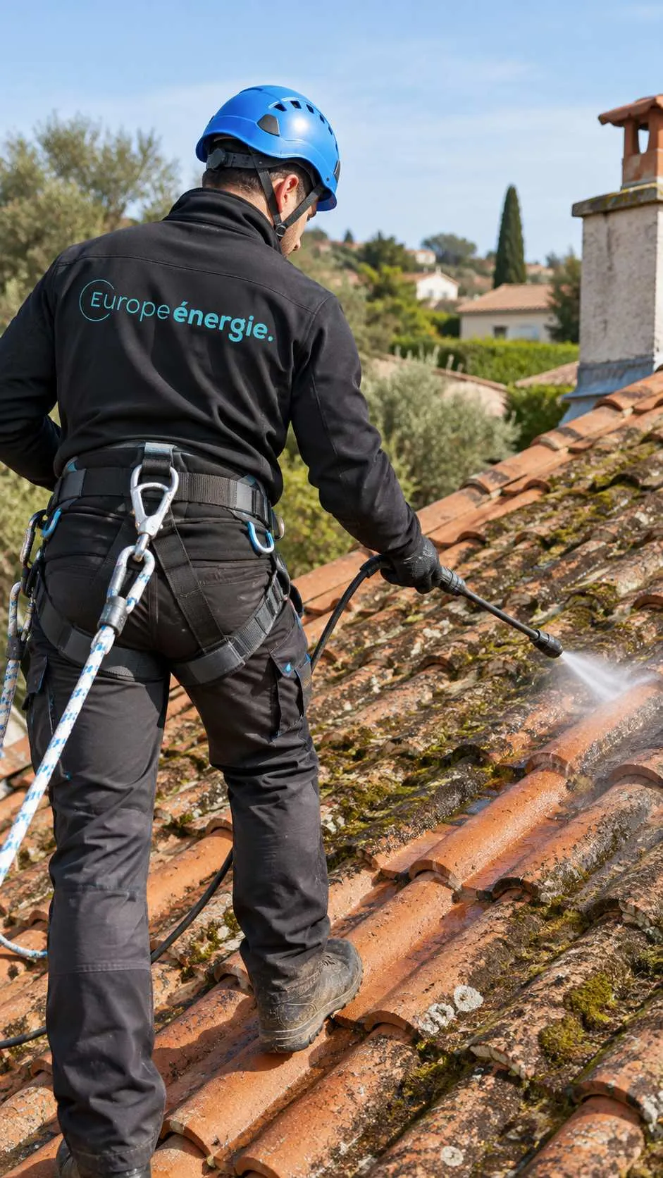 nettoyage toiture europe énergie