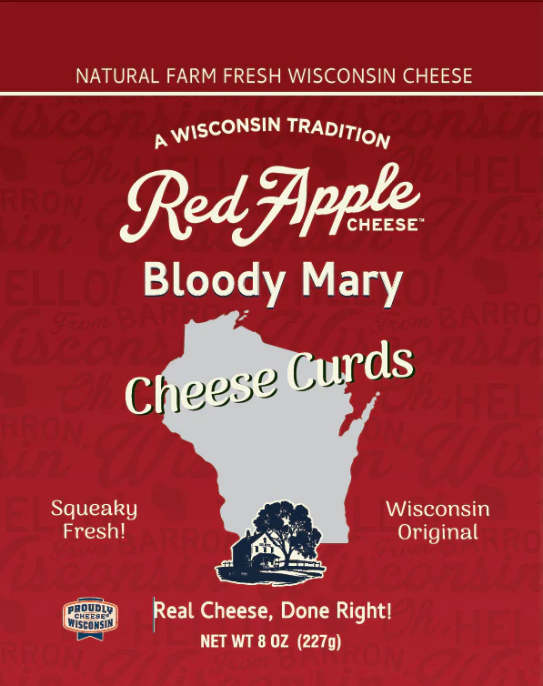 Bloody Mary Cheese Curds