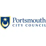 Logo of Portsmouth City Council with a shield