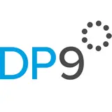 Logo with the letters DP9 and a circular design.