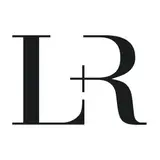 Black and white 'LR' monogram logo