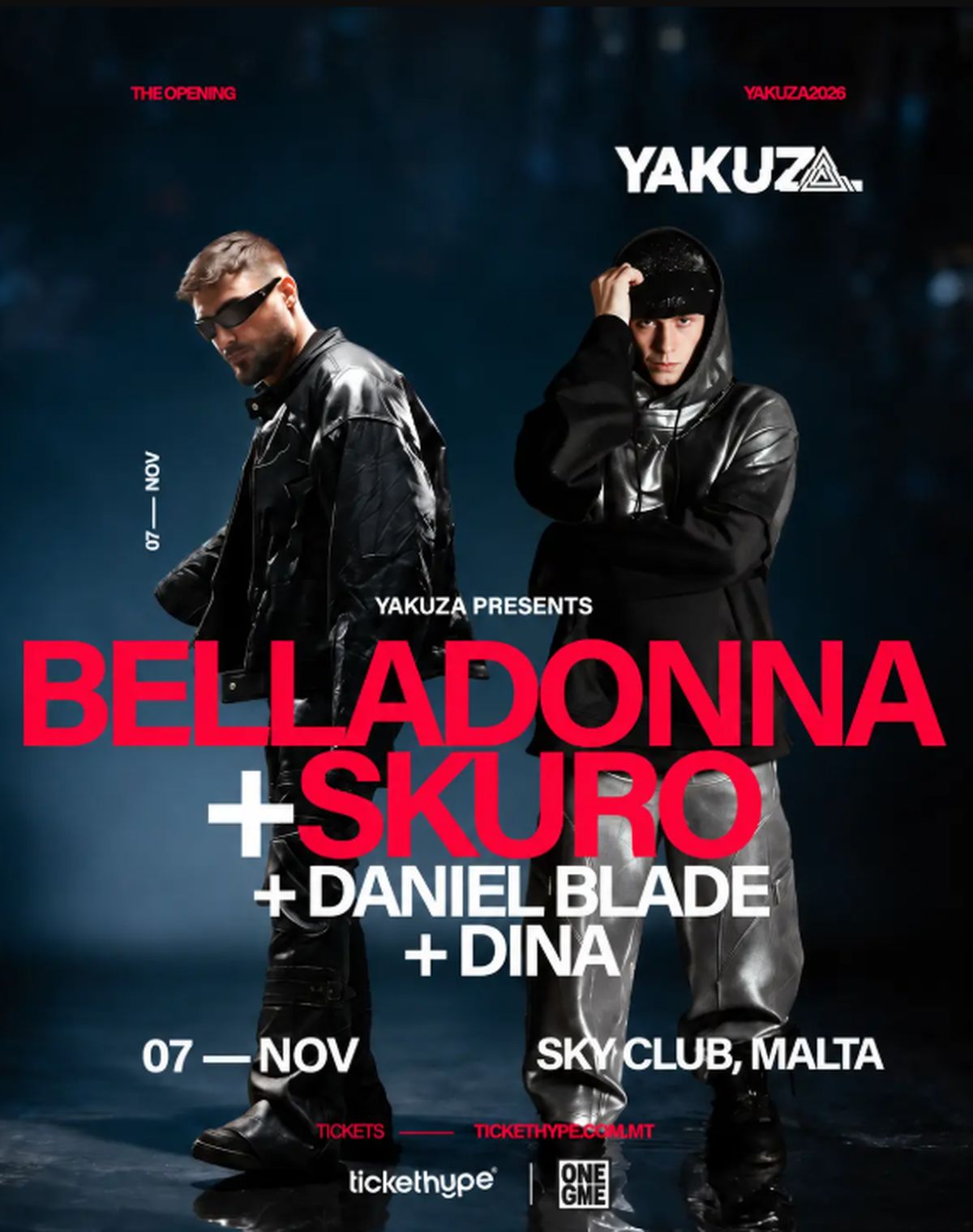 YAKUZA WINTER OPENING AT SKY CLUB | 7 Nov 2026, SKY CLUB