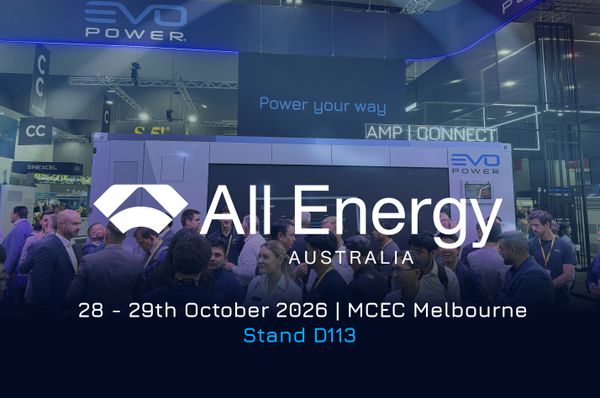 Visit EVO Power at All Energy Australia 2026