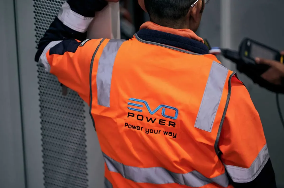 EVO Power's brand new look and visual identity