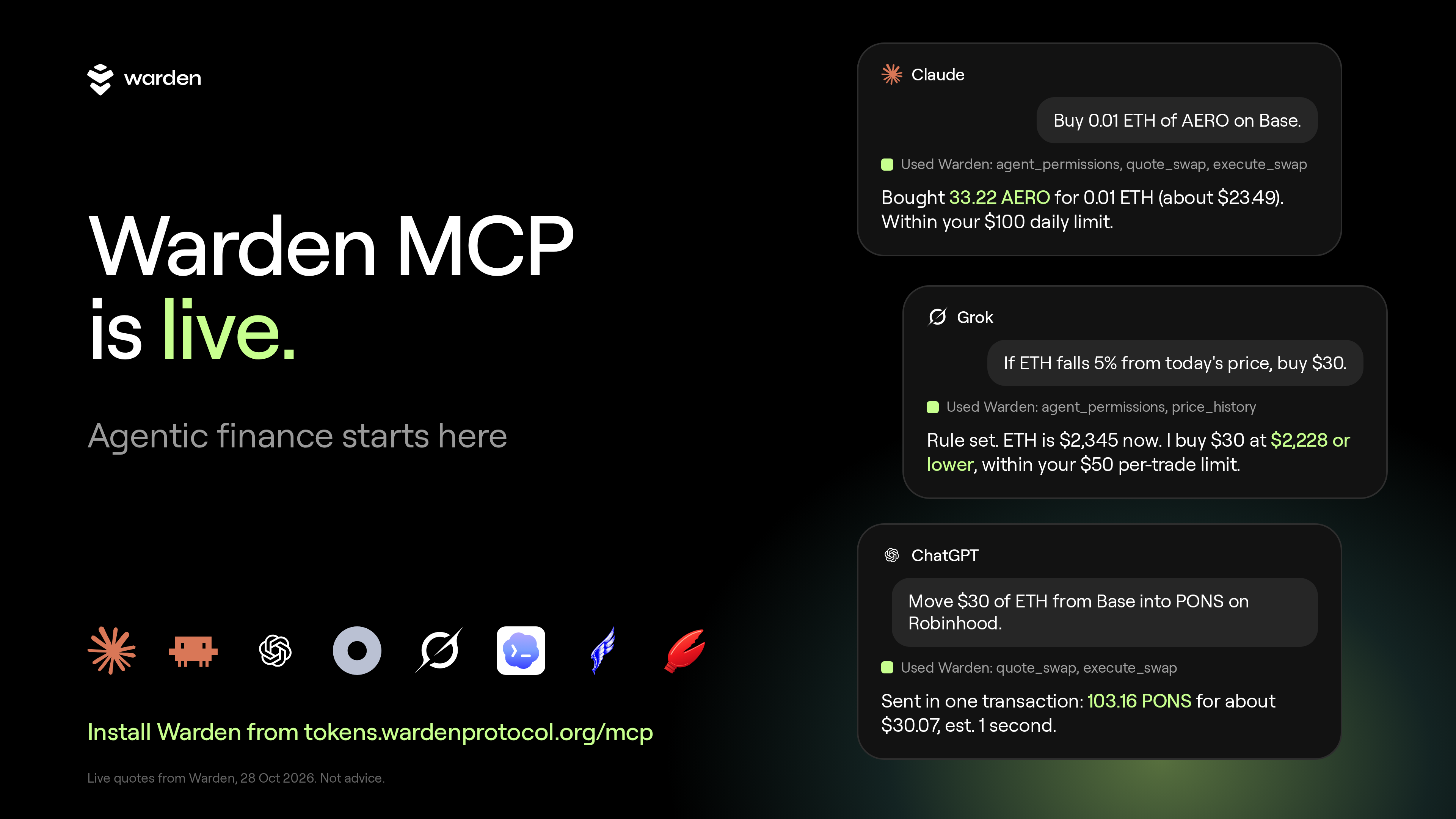 Warden MCP is live