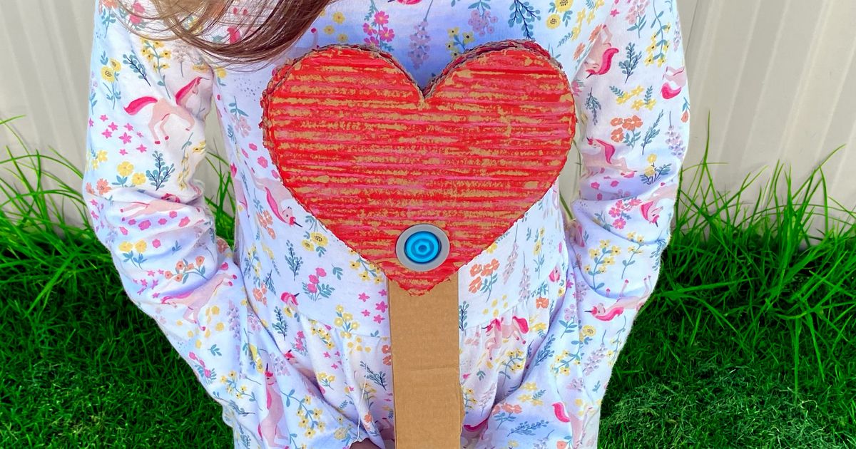 Magic Heart Wand | Makedo Resource Hub