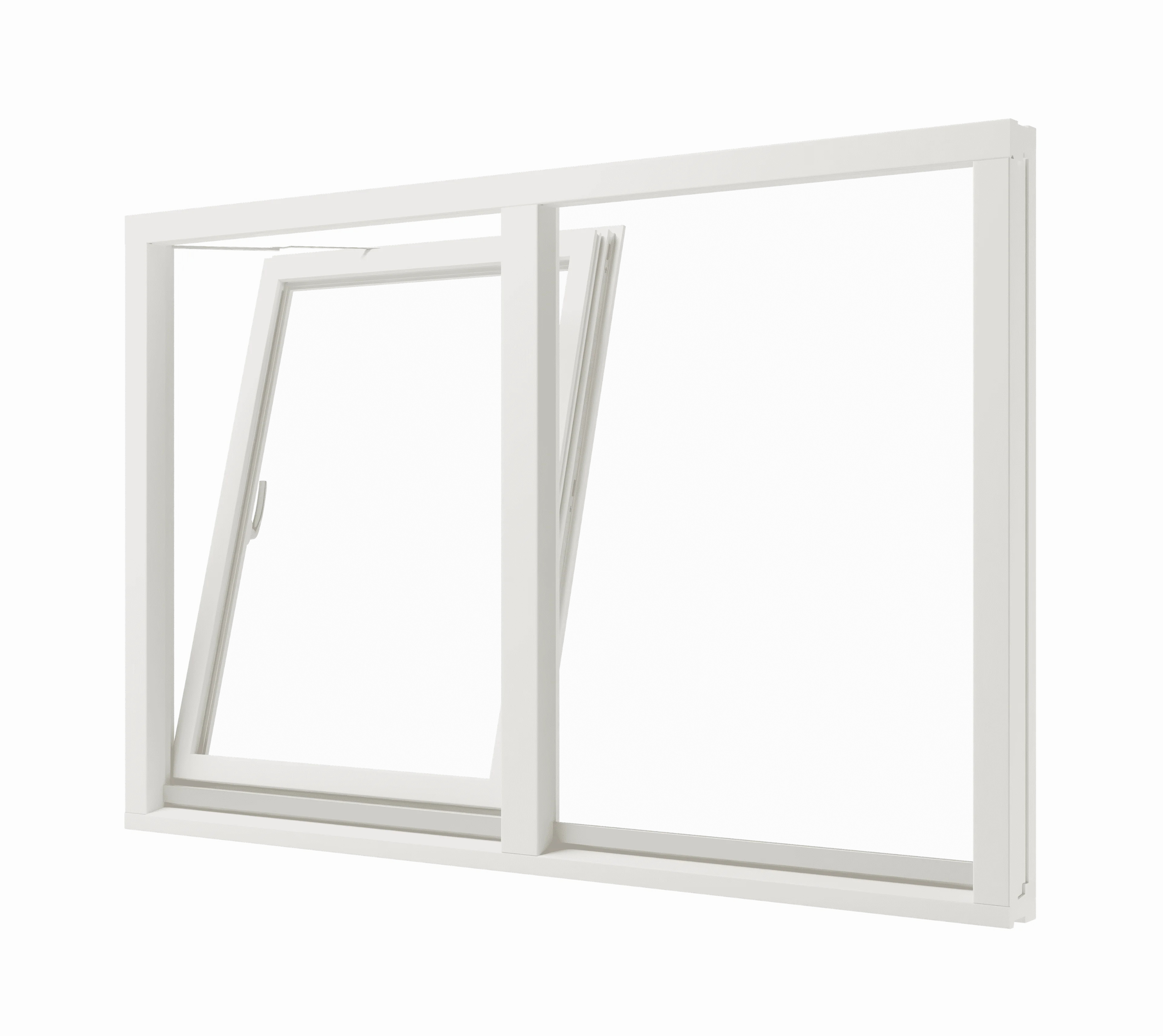 Valraam (links) en vast glas mahonie