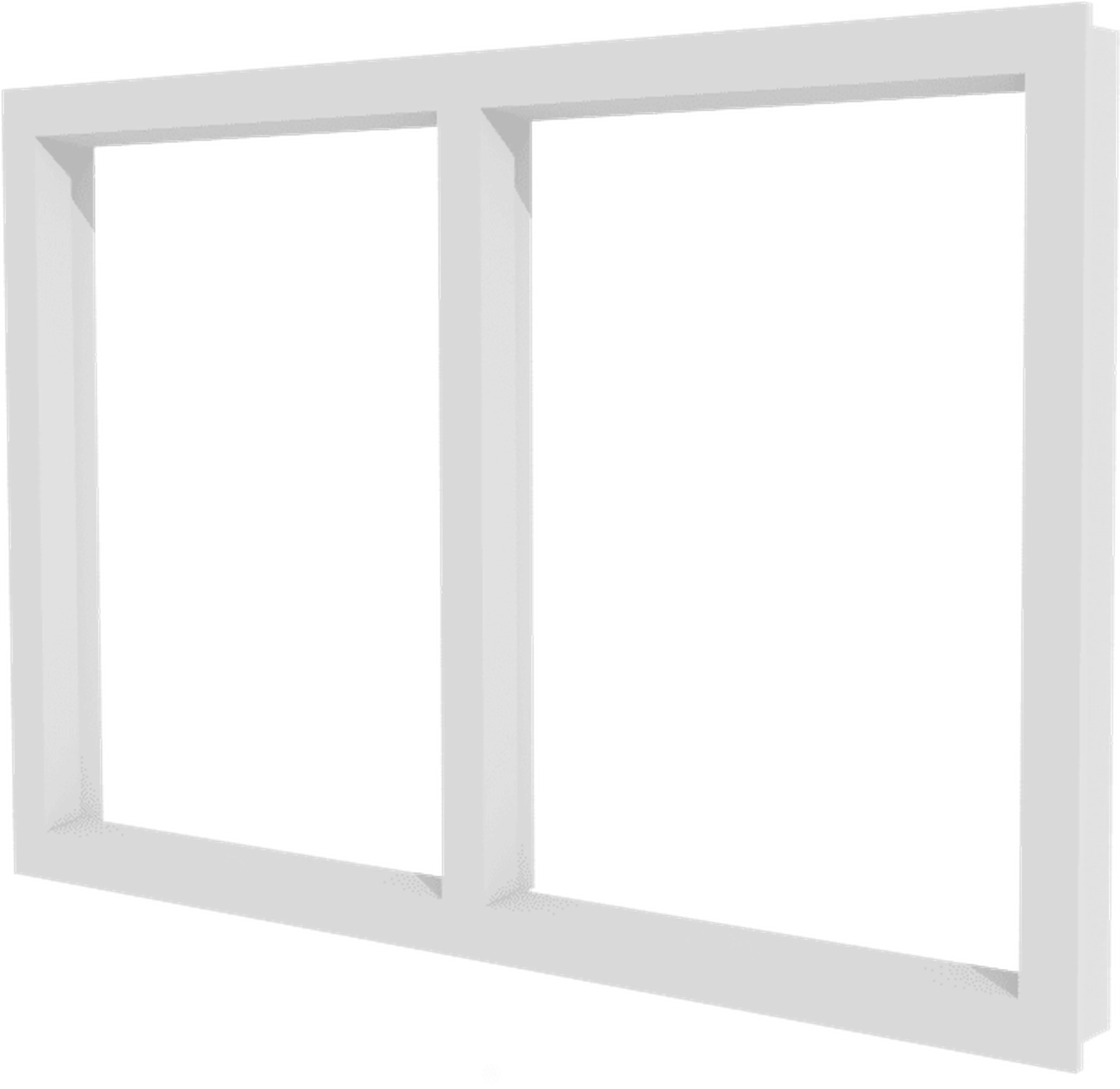 vast-glas-2-vakken-horizontaal-kunststof