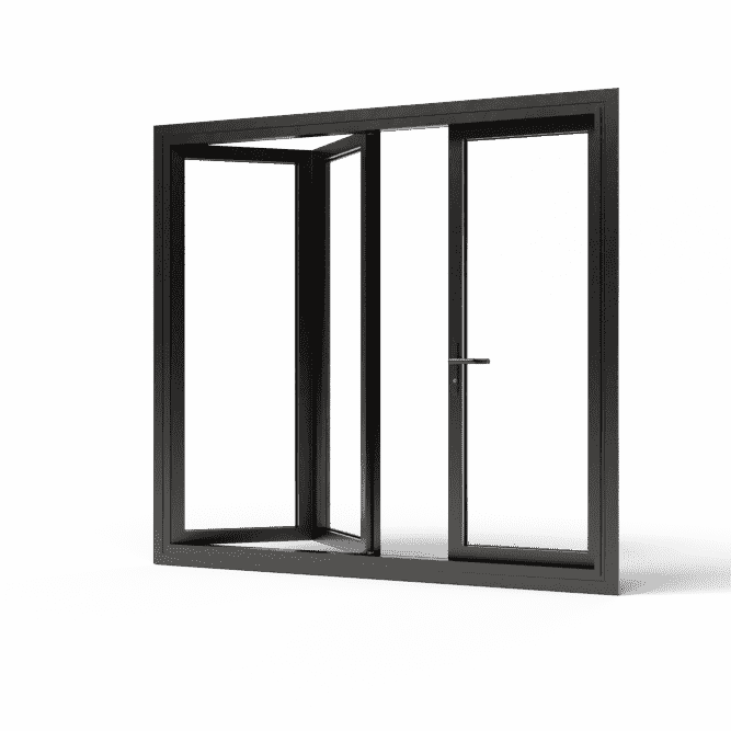 KOTARBAU® set van 25 montagewiggen, kunststof voor ramen, deuren, deurposten, raamkozijnen, zwart 94 x 44 x 14 mm