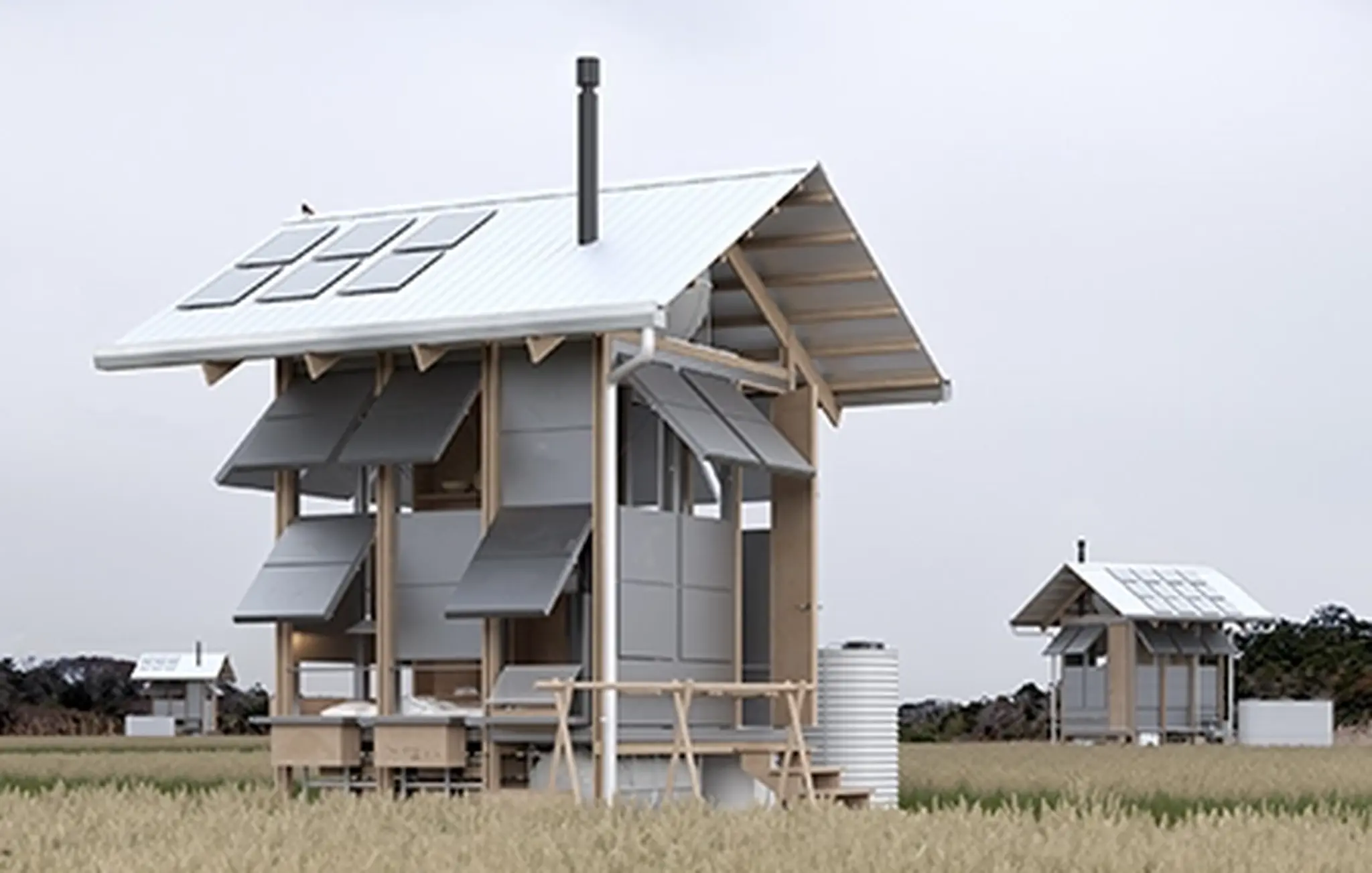 Shack in the Paddyfield