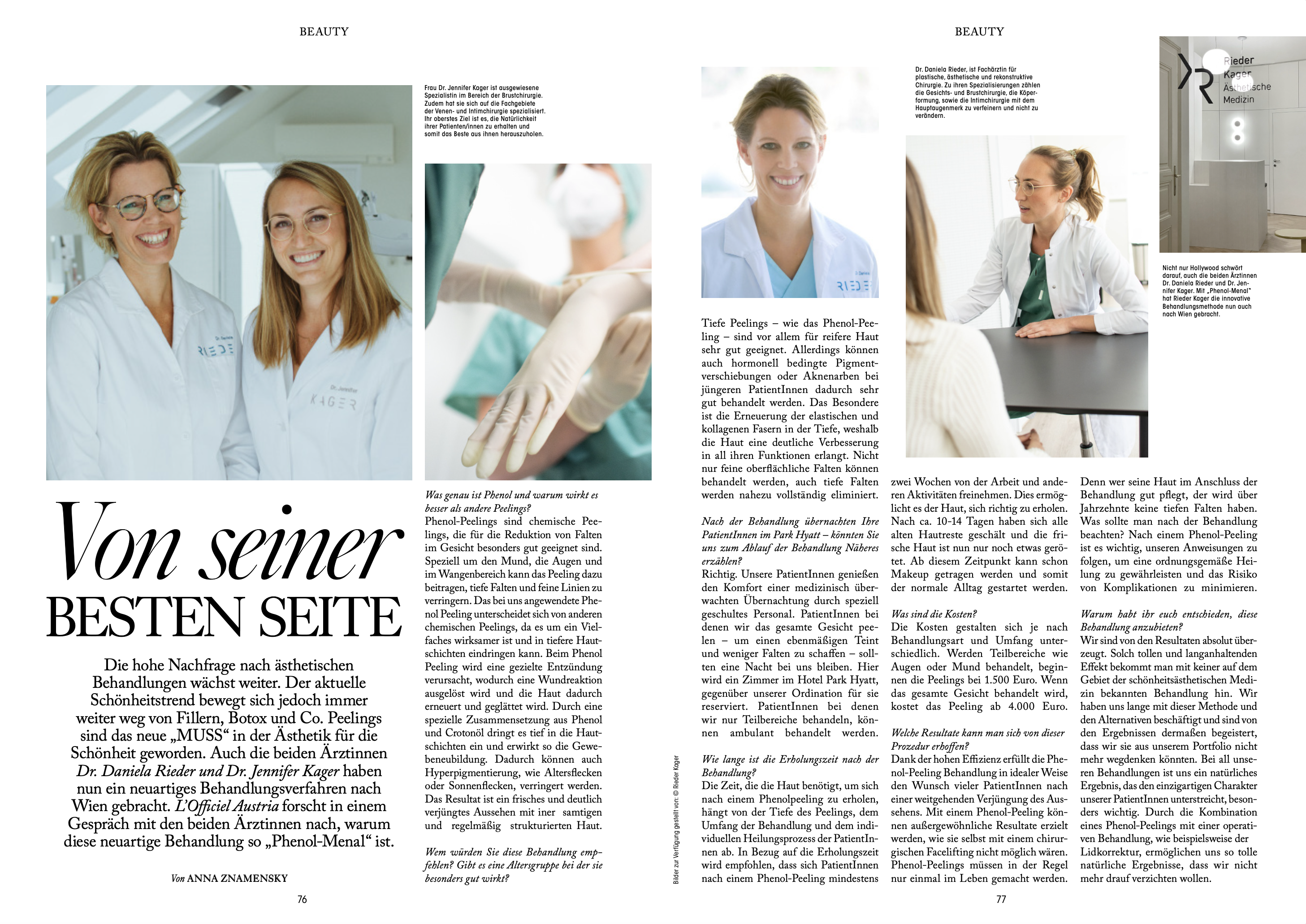 L´officiel Artikel Phenol-Peeling