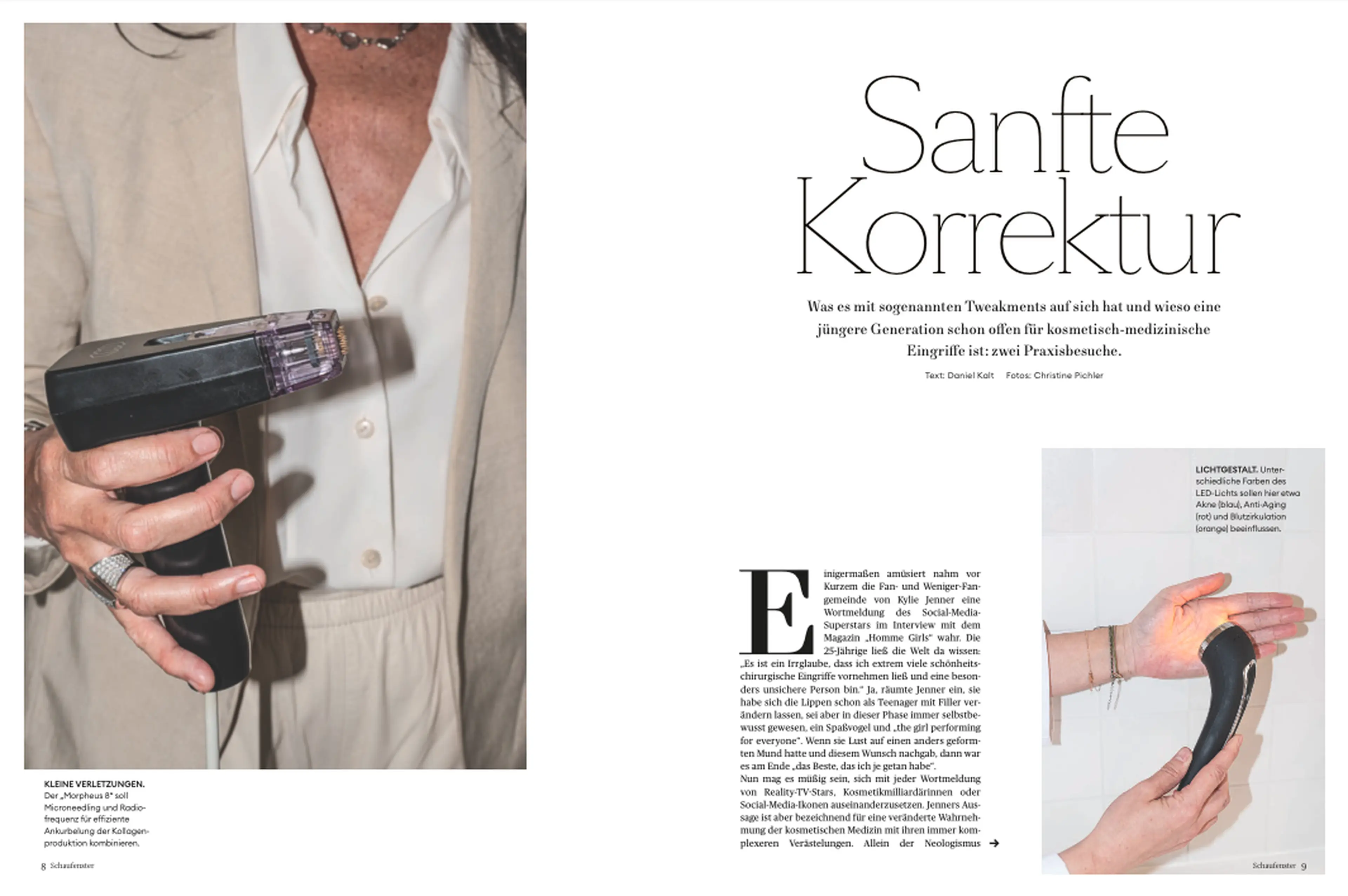 Sanfte Korrektur