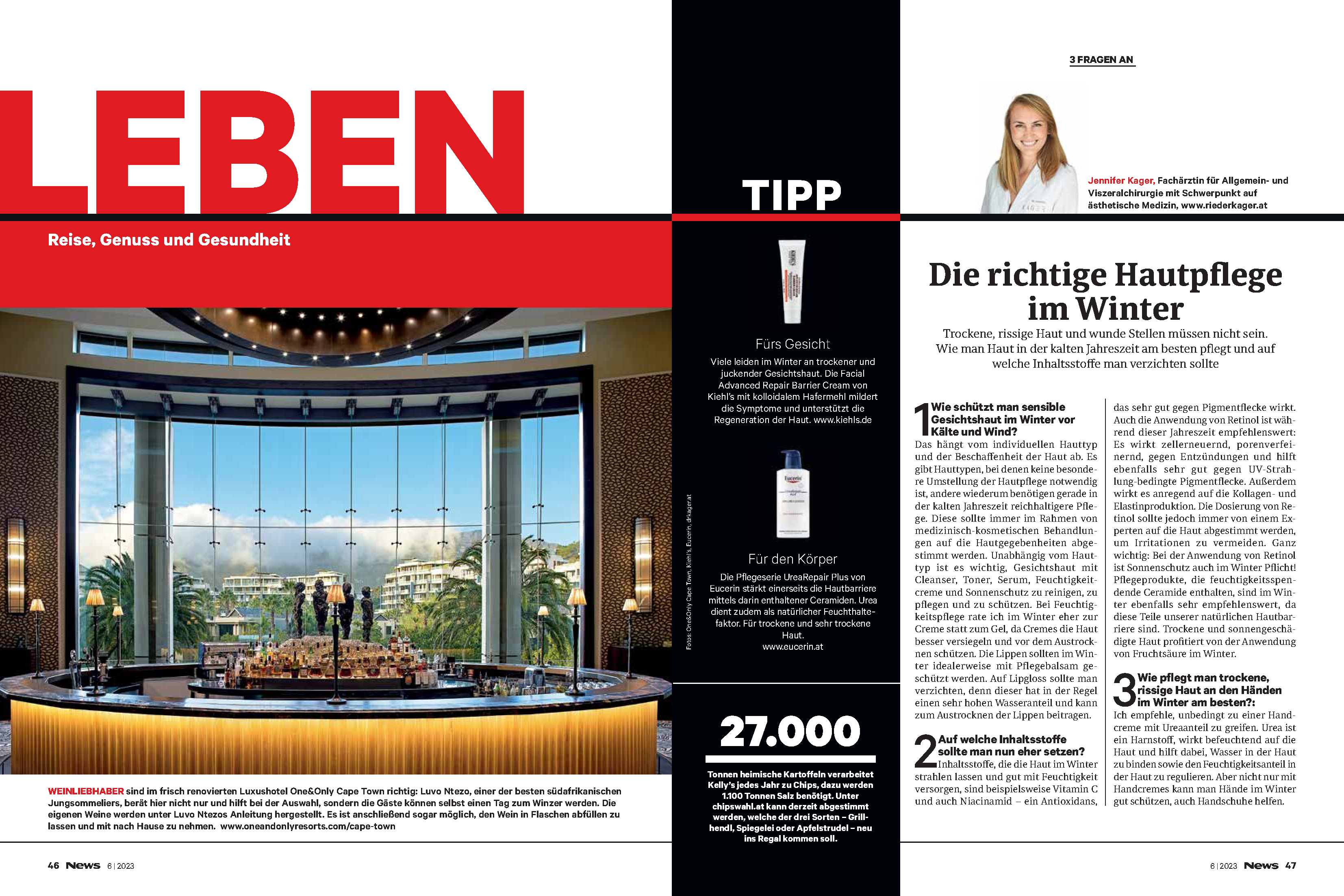 Die richtige Hautpflege im Winter