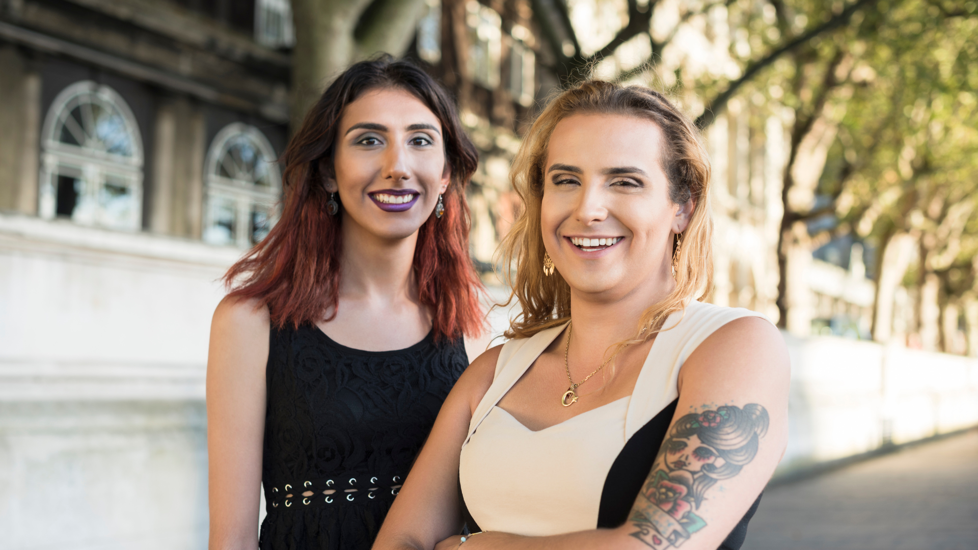 Lgtbq smiling couple 1