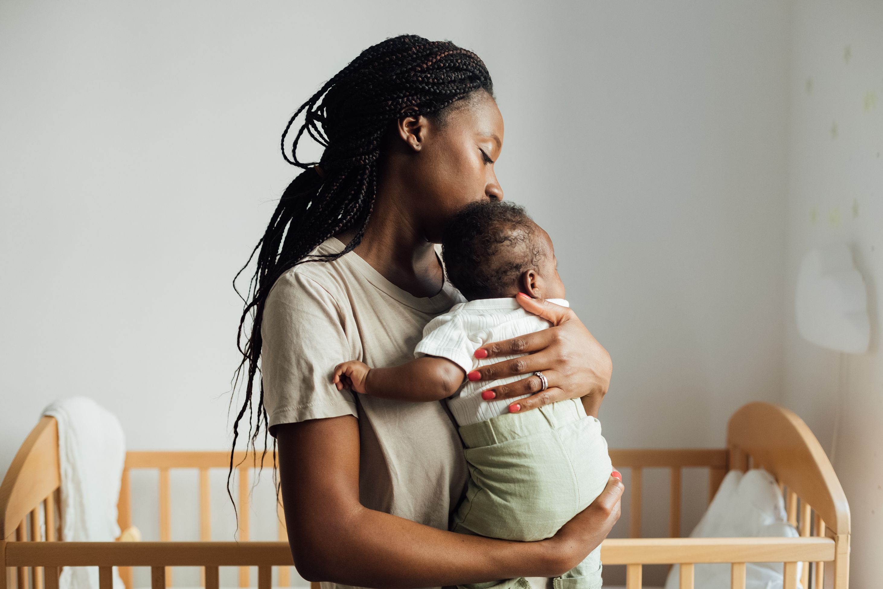 A joyful family moment.