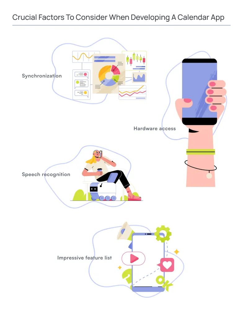 Crucial Factors to Consider When Developing A Calendar App