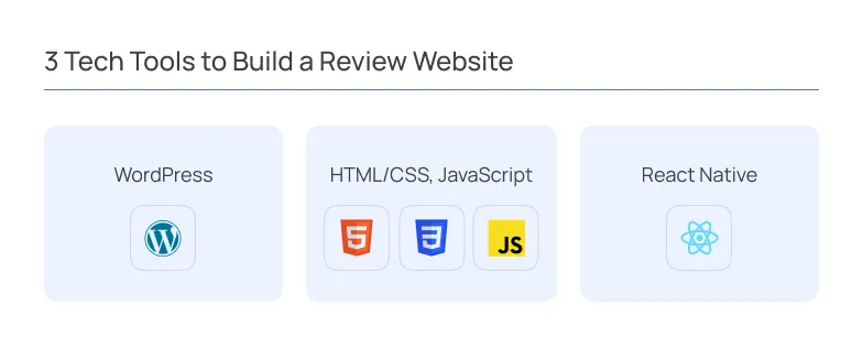 3 Tech Tools to Build a Review Website