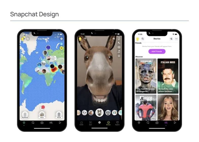 Snapchat Design