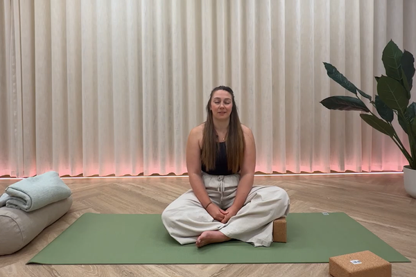 12-minute yoga for people who are seated all day