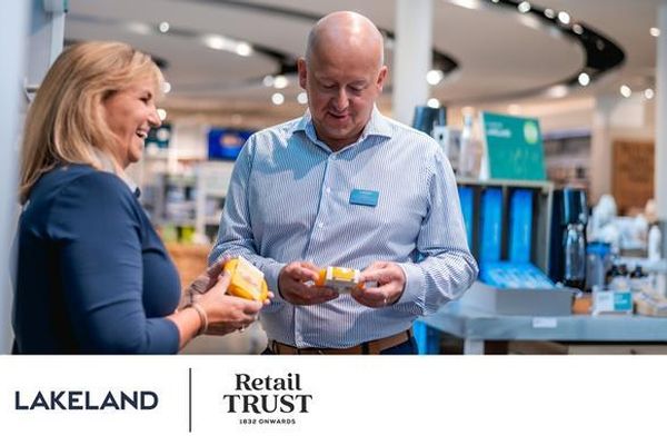 Lakeland introduces new measures to improve staff wellbeing thanks to the Retail Trust partnership