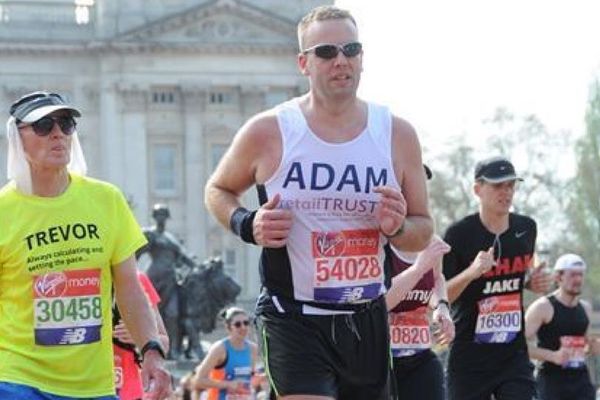 Running the London Marathon for the Retail Trust