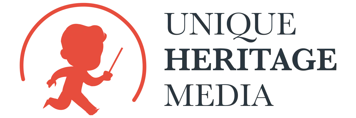 logo unique heritage media