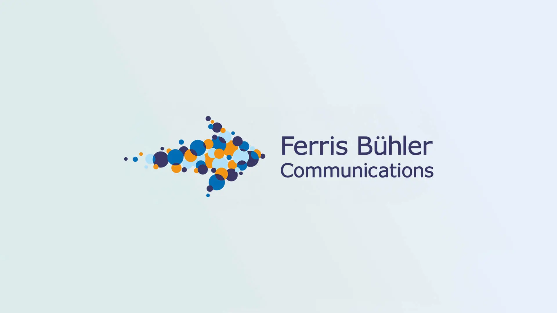 Logo Ferris Bühler Communications mit Hintergrund