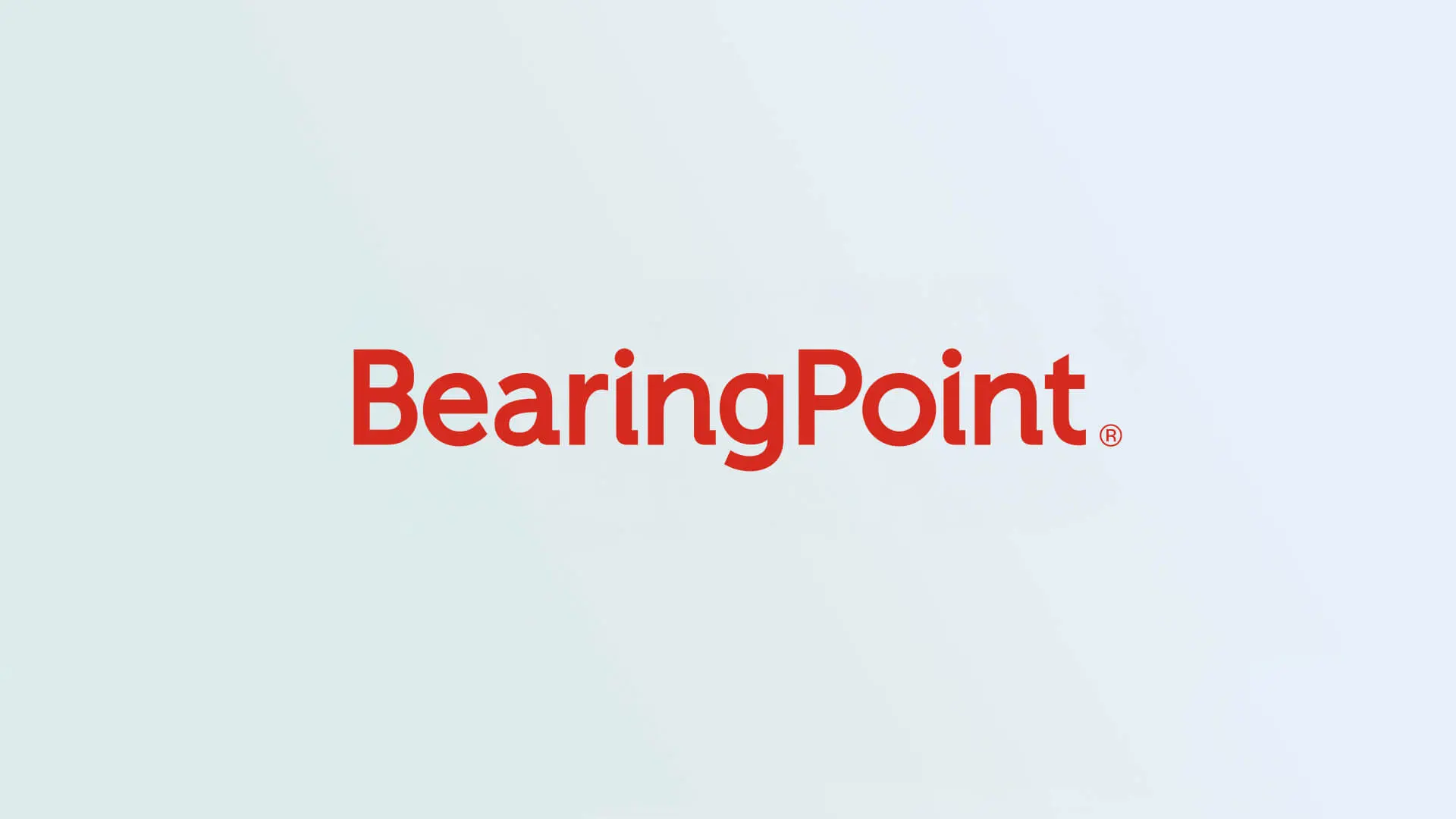 Logo BearingPoint mit Hintergrund