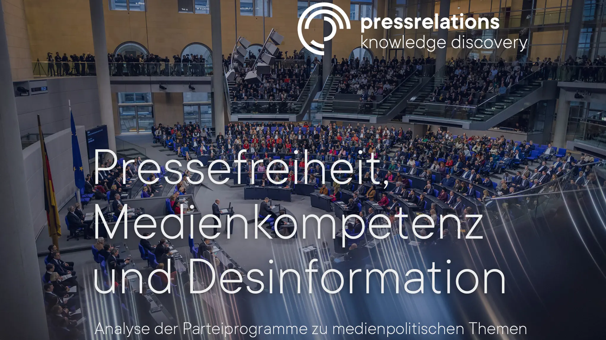 Pressefreiheit, Medienkompetenz und Desinformation - Analyse der Parteiprogramme zu medienpolitischen Themen von pressrelations