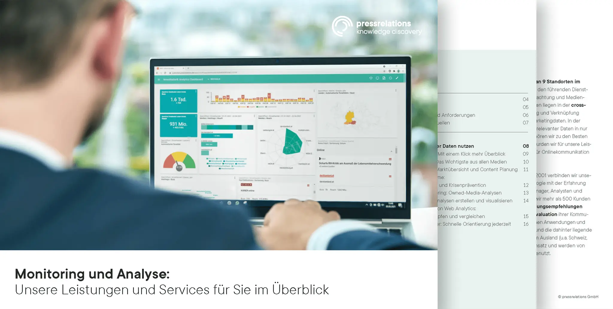 Monitoring und Analyse: Unsere Leistungen und Services für Sie im Überblick