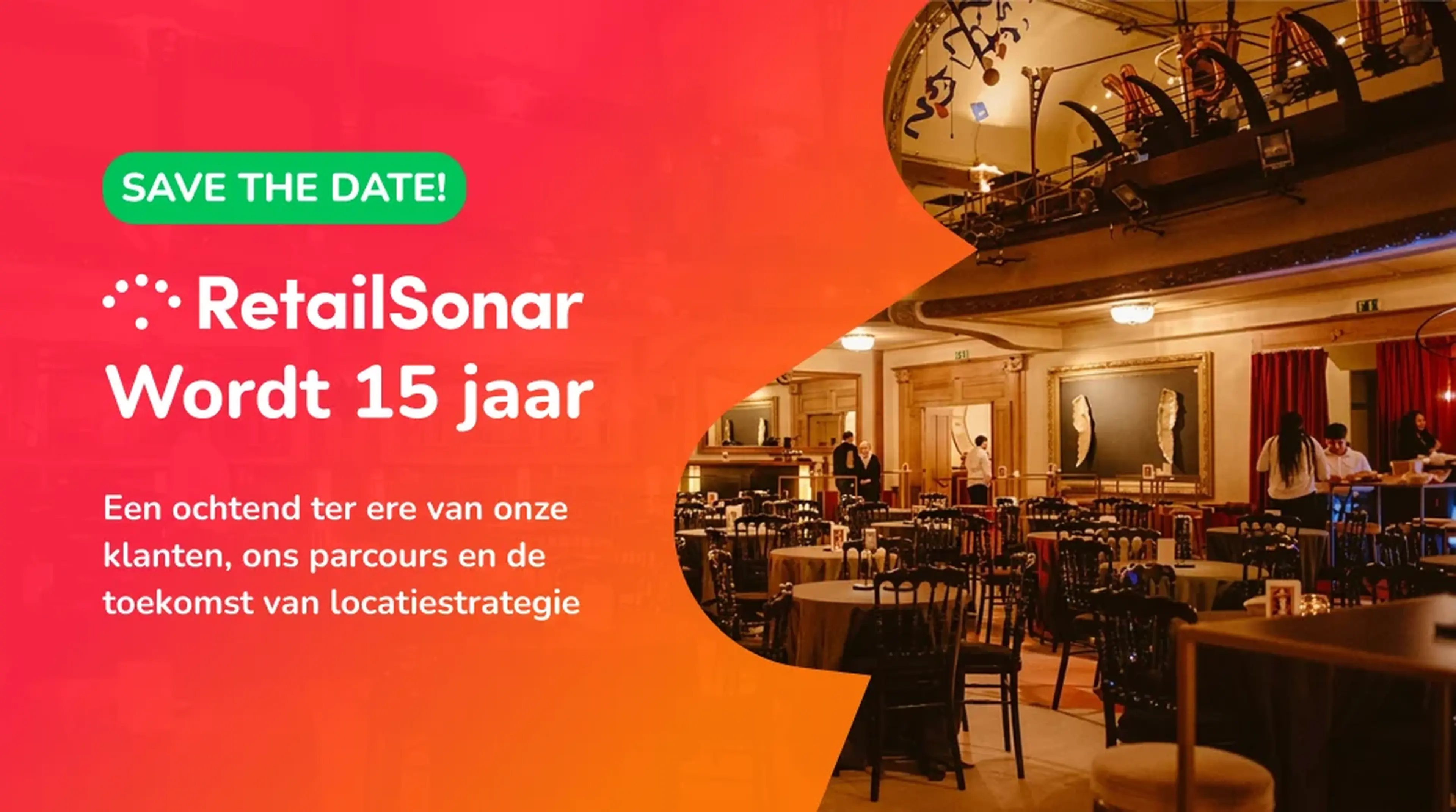 RetailSonar wordt 15 jaar