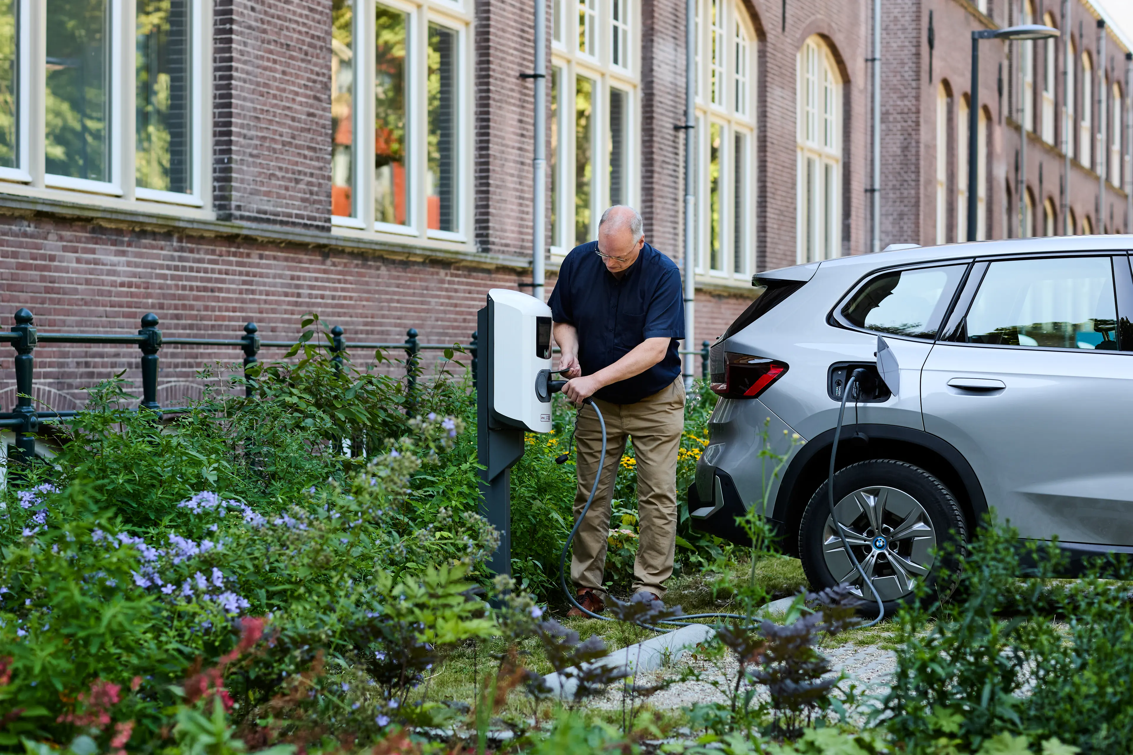 Haskoning laadplein in gebruik