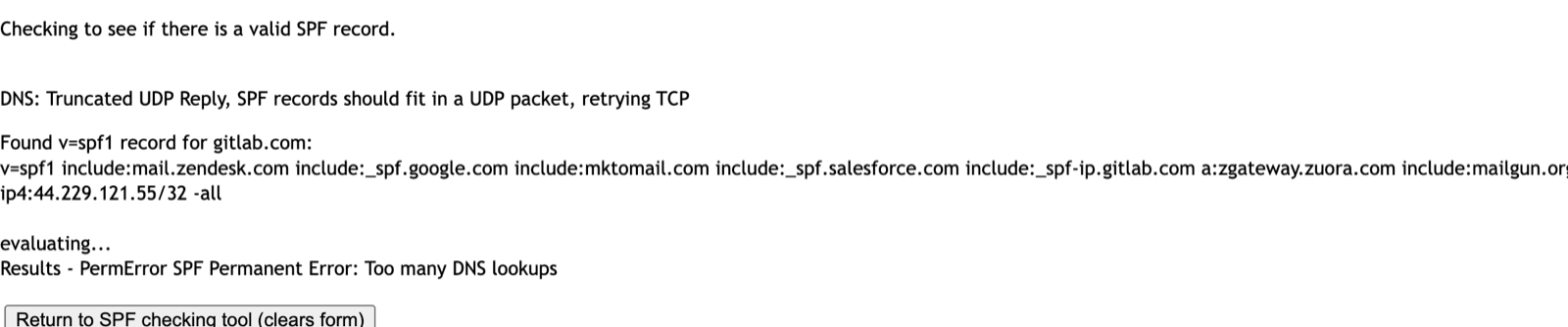 Kitterman: Truncated UDP Reply