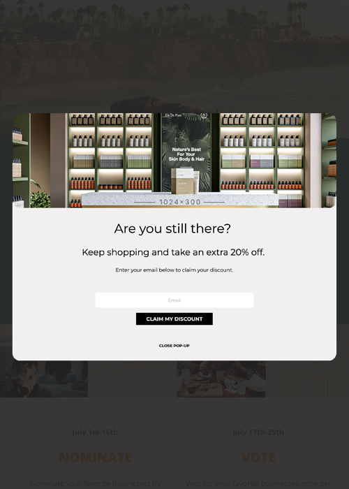 Re-Engage Idle Visitors Pop-Up