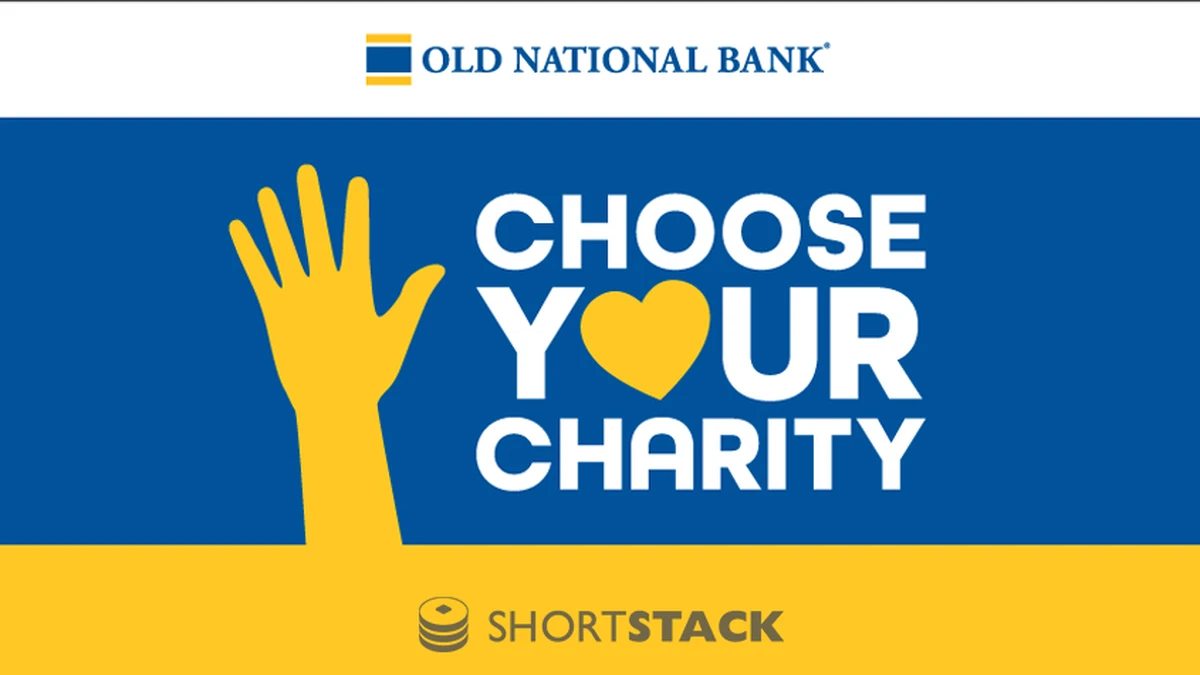 Old National Bank - Choose Your Charity Contest Banner