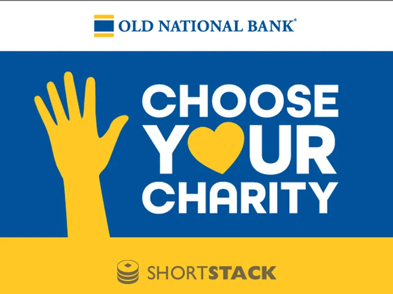 Old National Bank - Choose Your Charity Contest Banner