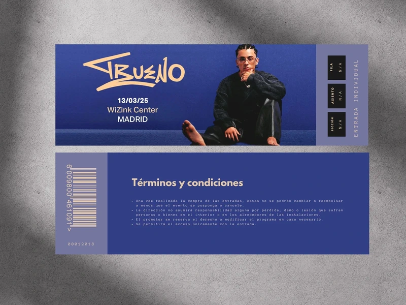 Entradas Conmemorativas Trueno
