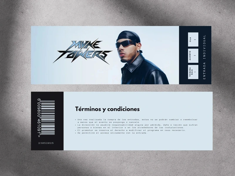 Entradas Conmemorativas Myke Towers