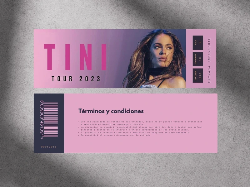 Edición conmemorativa Tini Tours 2023
