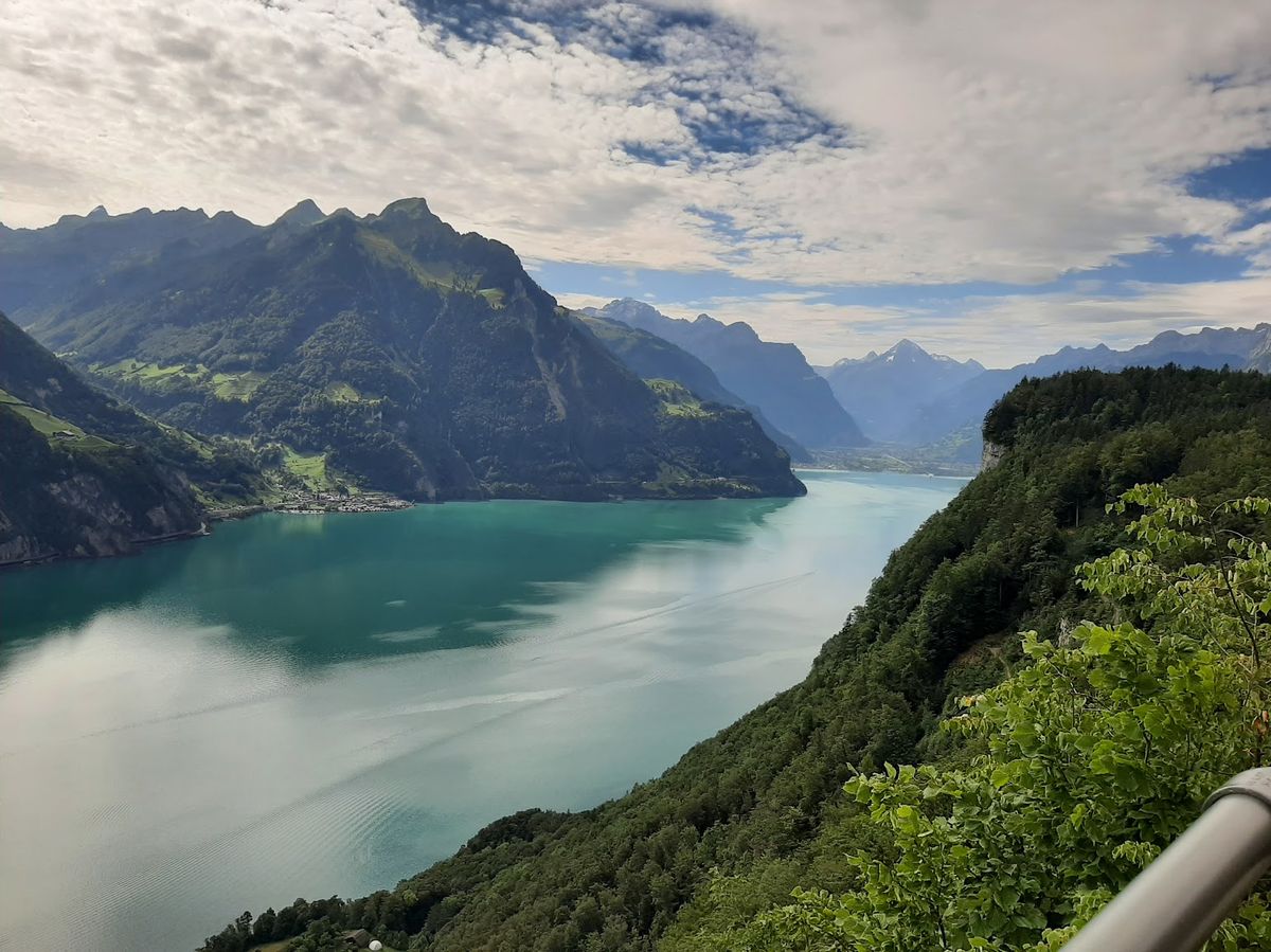 Lake Lucerne from above, Seelisberg, Switzerland